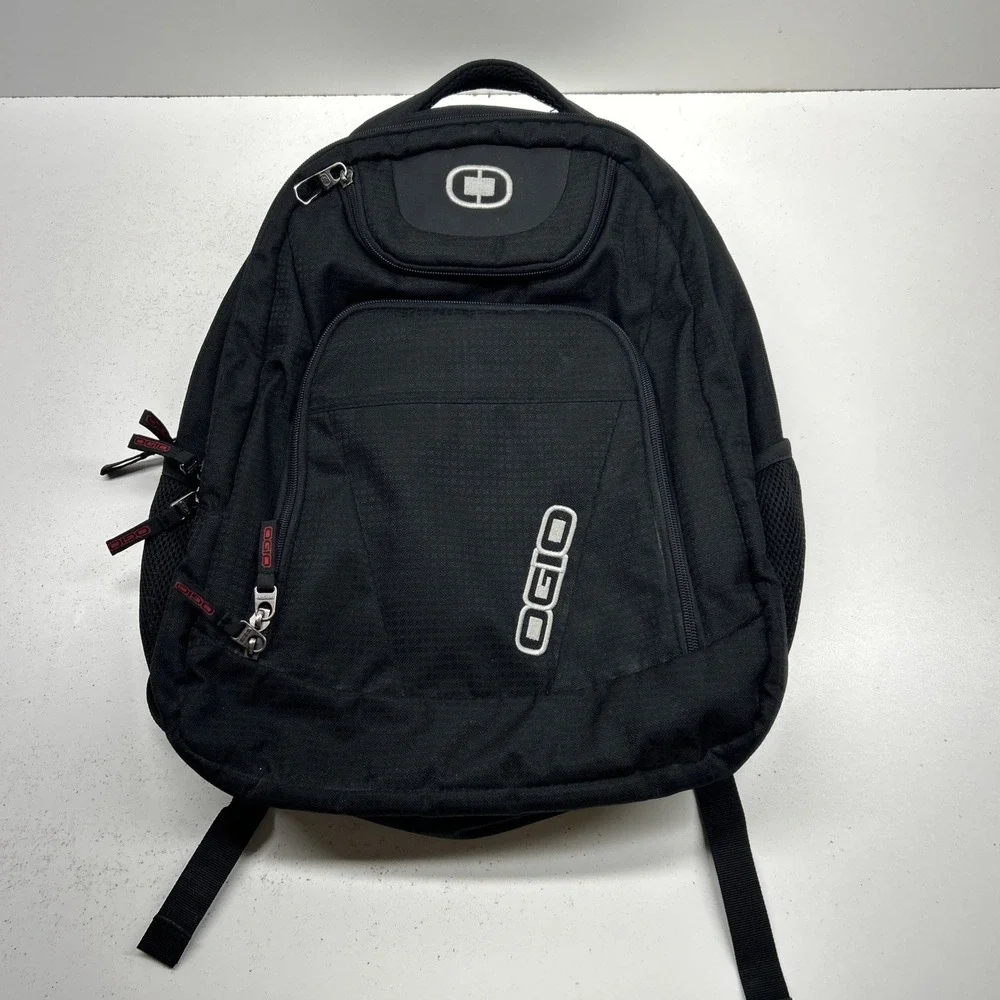 OGIO Excelsior Laptop Backpack Black Padded Tech Travel School Bag